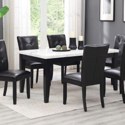 7pc Dining Table NEW IN STOCK $1200