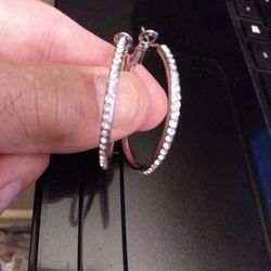 Hoop earrings