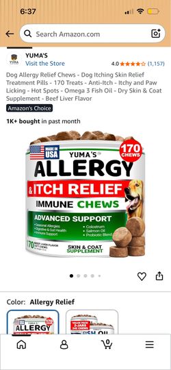 Yuma s all ergy itch relief