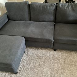 Small Dark Grey Couch