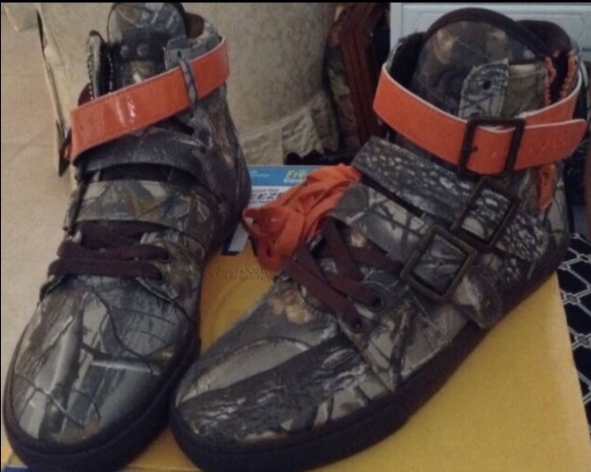 Radii Straight Jacket VLC's In Hunter Ballistic Camo Size 6 1/2