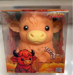 Highland Cow Squishy Fidget Toy 🐮