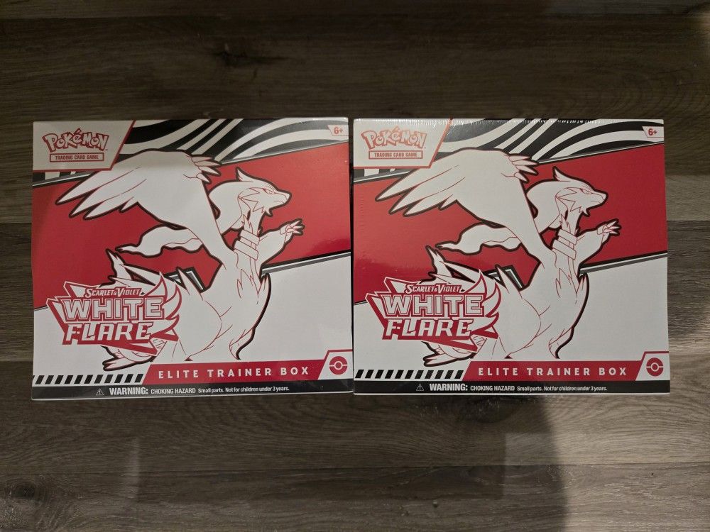 Pokemon White Flare Elite Trainer Box ETB Pokemon White Flare Elite Trainer Box ETB