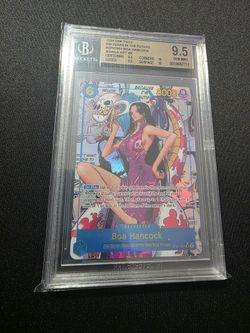 2024 One Piece 500 Years in Future OP07051 Boa Hancock Manga Art BGS 9.5