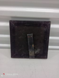 Small Square Velvet Picture Frame