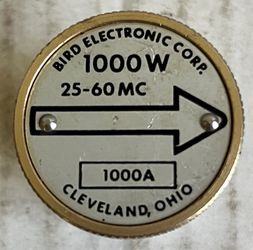 Bird Wattmeter Element 1000W