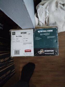 Course Drywall Screws 6 x 2 Inch 3500count Box