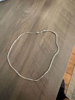 Sterling silver necklace