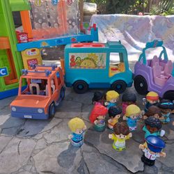 Little people bundle each works good they play music $30 obo south la 90043