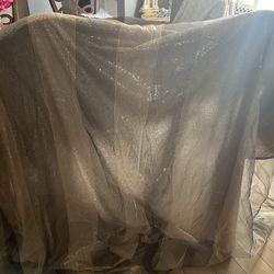 Shower Curtain Gold - Brown