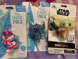 Disney pals - clip on figures $10 each