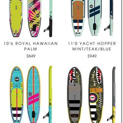 Inflatable Stand Up Paddle Board – Full Setup – $475 (Orig. $850