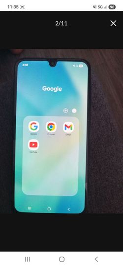 Samsung a16 used 1 week 100 cash