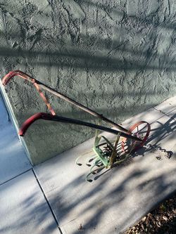 Antique hand plow - Yard Decor