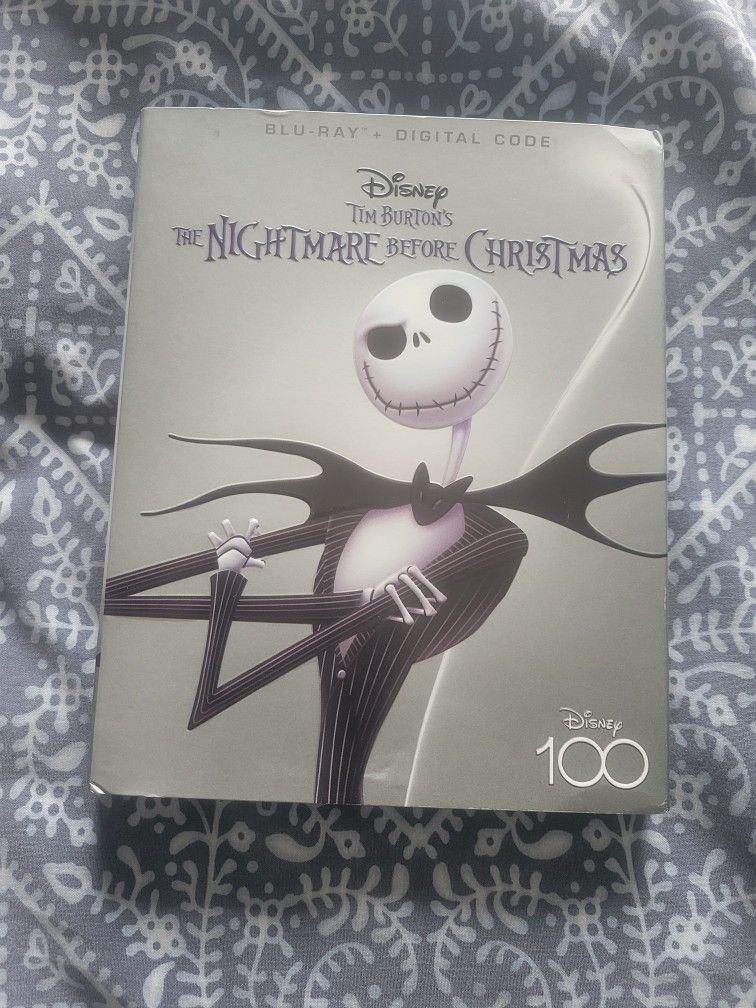 The Nightmare Before Christmas Disney 100 Blu Ray