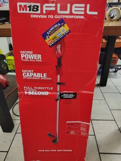 Milwaukee fuel weed eater tool only attachment capable