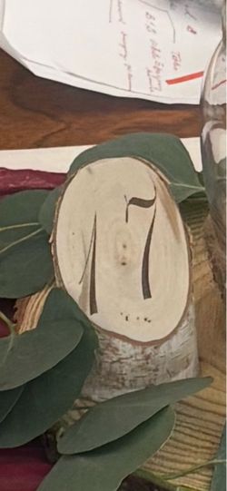 Table numbers