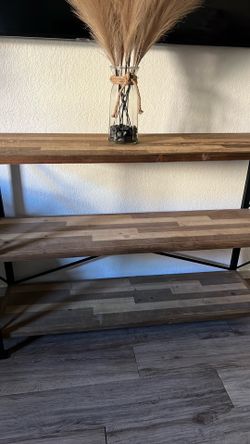 3 tier Bookcase/ Entry table