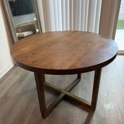 Target Keener Rustic All Wood Dinning Table 