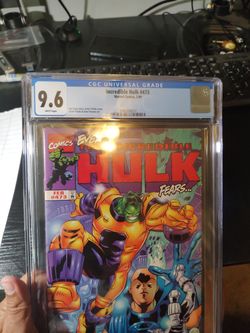 Incredible Hulk #473 CGC 9.6 Comics