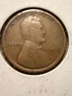 1916 wheat penny