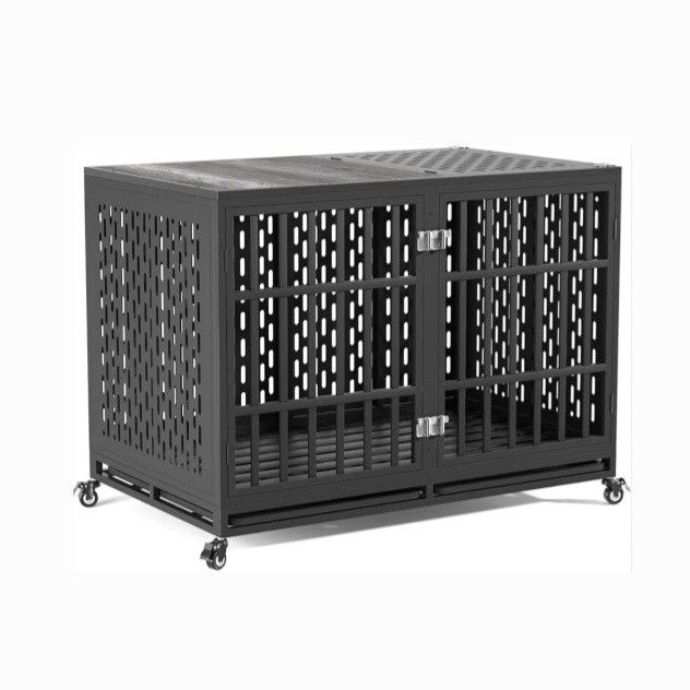 HEAVY DUTY Dog Crate Extra-Large 48inch Dog Kennel