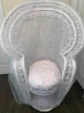 Maharlika Patio Chair  Bridal/baby shower chair