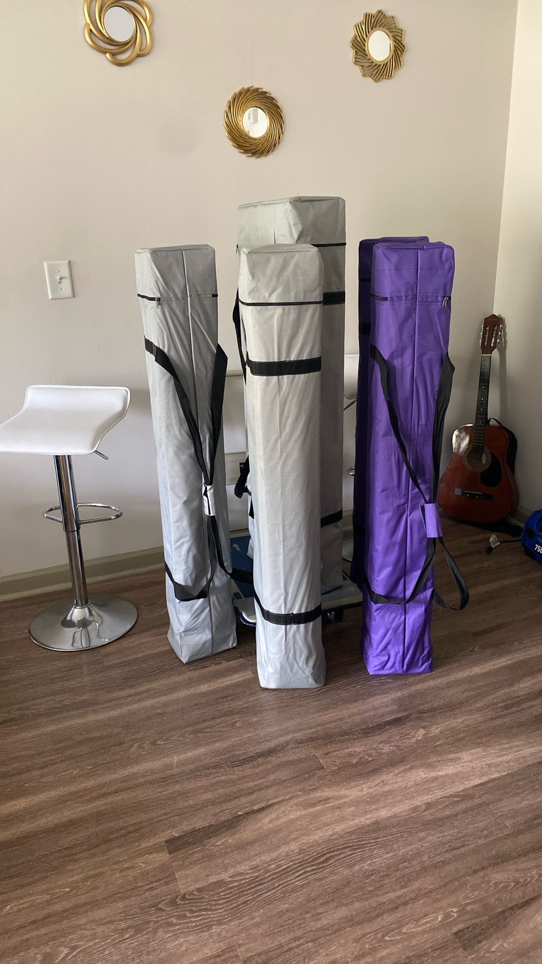 Concession covering shaded Durable, Strong, King Queen, Royalty, Purple, 10x10 Pop-Up Tent or Light Gray (white) 100 Each Weatherproof strong guaran
