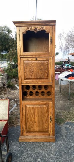 Vintage wine cabinet
