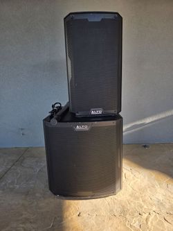 Alto Pro 5000W PA System - TS412 Top & TS15S Subwoofer - Good Condition