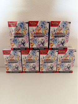 Pokémon prismatic evolutions bundles