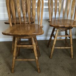 Oak Bar Stools