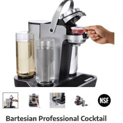 $80 TODAY – Bartesian Premium Cocktail Machine 🍸 Retail $399 – Works Perfect