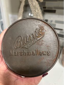 Vintage Marshmallow Tin