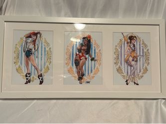 Disney characters pin up
