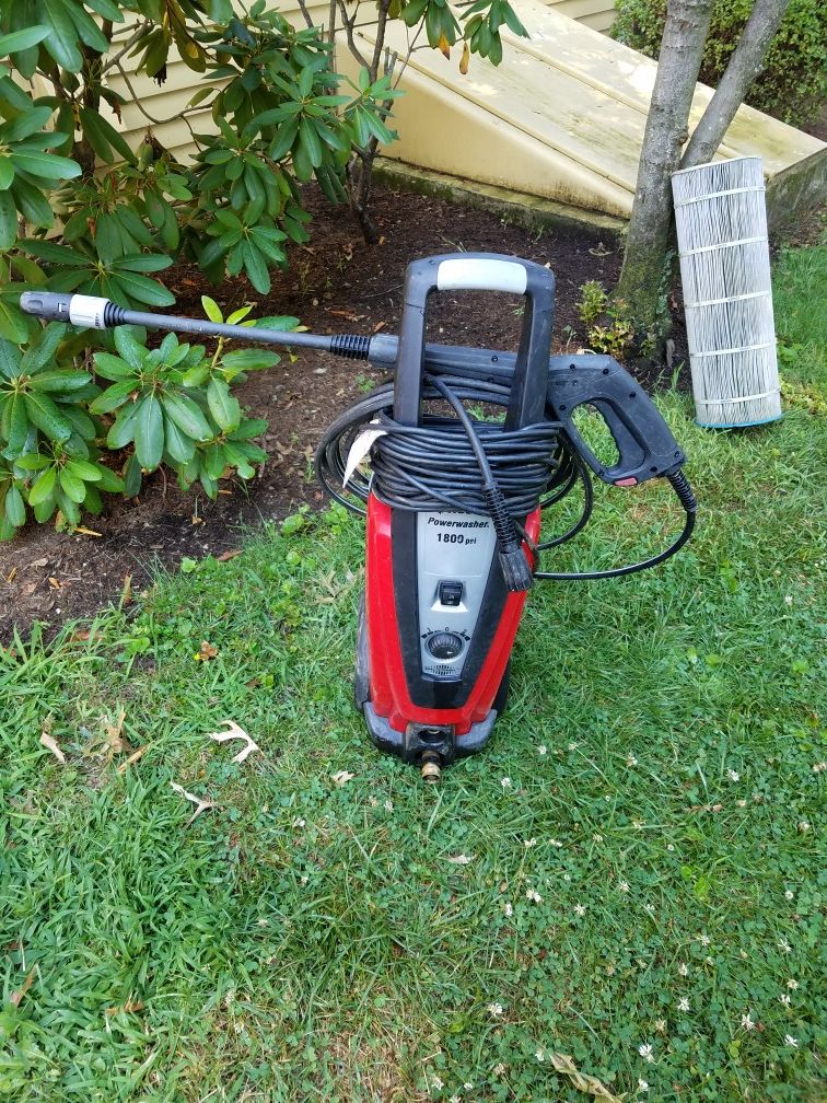 Pressure washer light duty