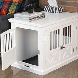 NEW Indoor Dog Crate, Triple Door Medium Dog Crate, Furniture Dog House Furniture !