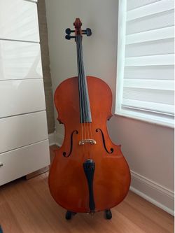 4/4 Full Size Beginner Cello Used