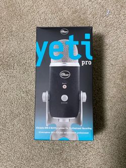 Blue Yeti Pro USB & XLR Professional Microphone