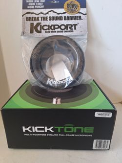 NEW Kick Port and Kick Tone Microphone