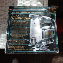 Craftsman Auto Scoller Saw 1/3hp