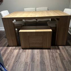 Transformer Table Set With Coffee Table 