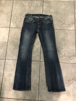 Express ReRock flare jeans