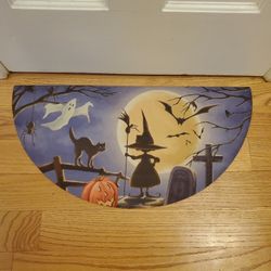 Halloween Indoor Outdoor Doormat - NEW