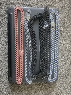 Brand New Cubans Some And Matching Braclets