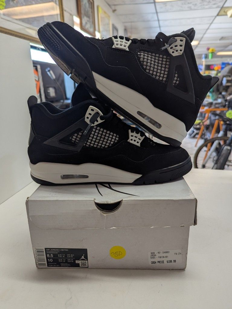 Air Jordan 4 Retro White Thunder Size:8.5