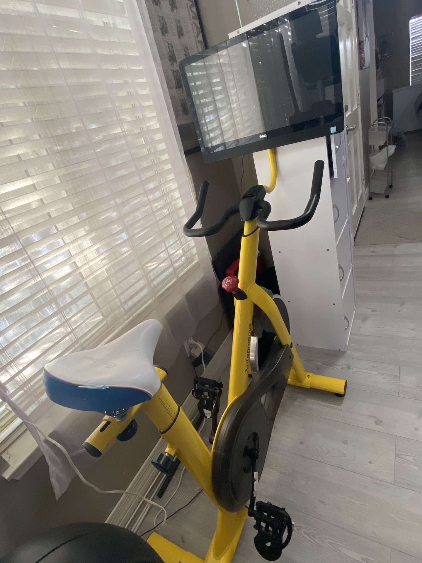 Exercise Bike With Dell Touch Screen PC Windows 10 Pro