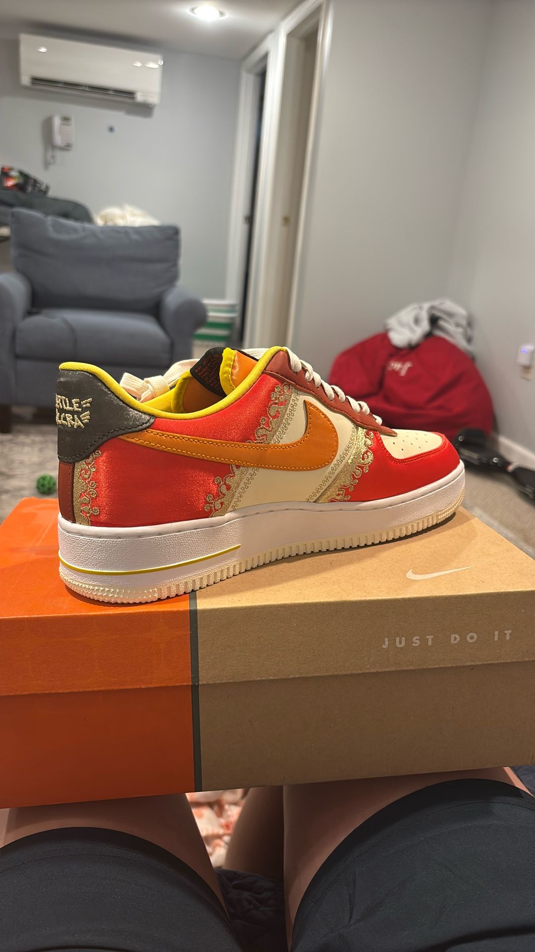 Nike Air Force Low “Year of the Rabbit” (2023, University Red