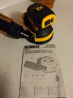 DeWalt XR New Sander Only Tool Firm On Price Lijadora Circular Nueva Solo La Herramienta Precio Firme