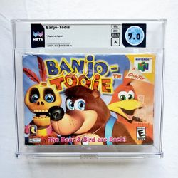 BANJO-TOOIE Nintendo 64 N64 WATA 7.0 A Sealed 2001 Vintage CGC VGA Kazooie NICE!